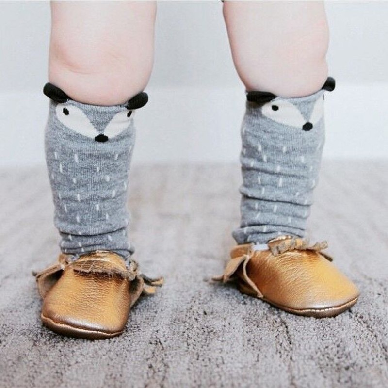 Cartoon Baby Knee High Socks